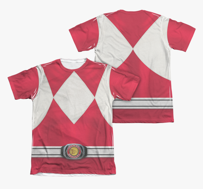 Power Rangers T Shirt Mmpr, HD Png Download, Free Download