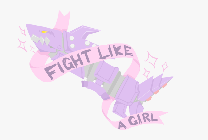 Fight Like A Girl Png - Fight Like A Girl Transparent, Png Download, Free Download