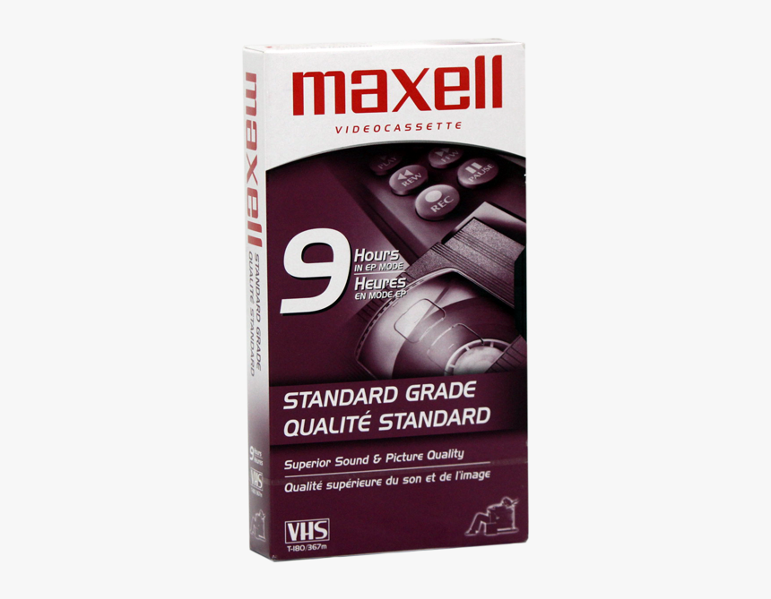 Std T-180 - Maxell, HD Png Download, Free Download