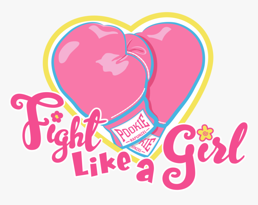 Fight Like A Girl Full Color Hi Res - Heart, HD Png Download, Free Download