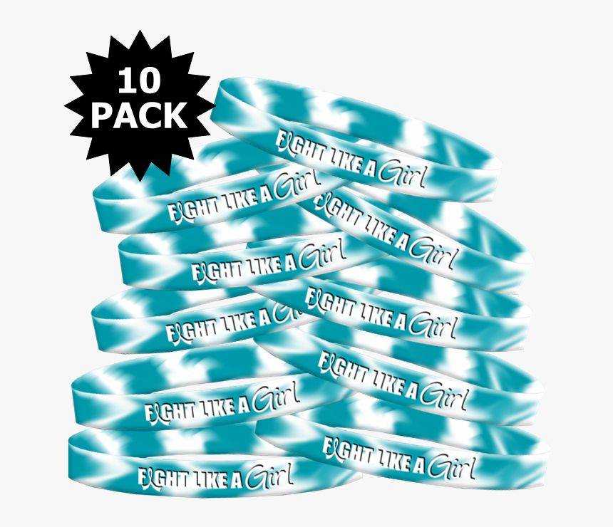 Fight Like A Girl Wristband For Cervical Cancer"
 Title="fight - Fight Like A Girl Cancer Bracelet, HD Png Download, Free Download
