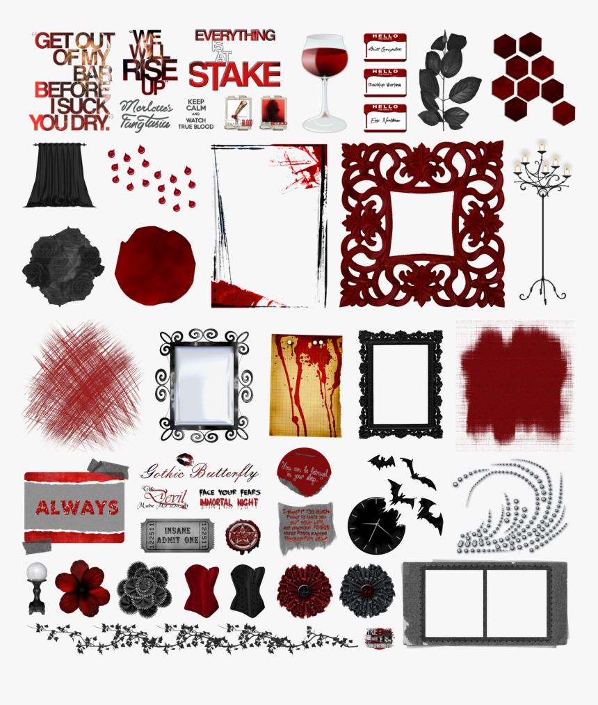 True Blood Vampire Art - Portable Network Graphics, HD Png Download, Free Download