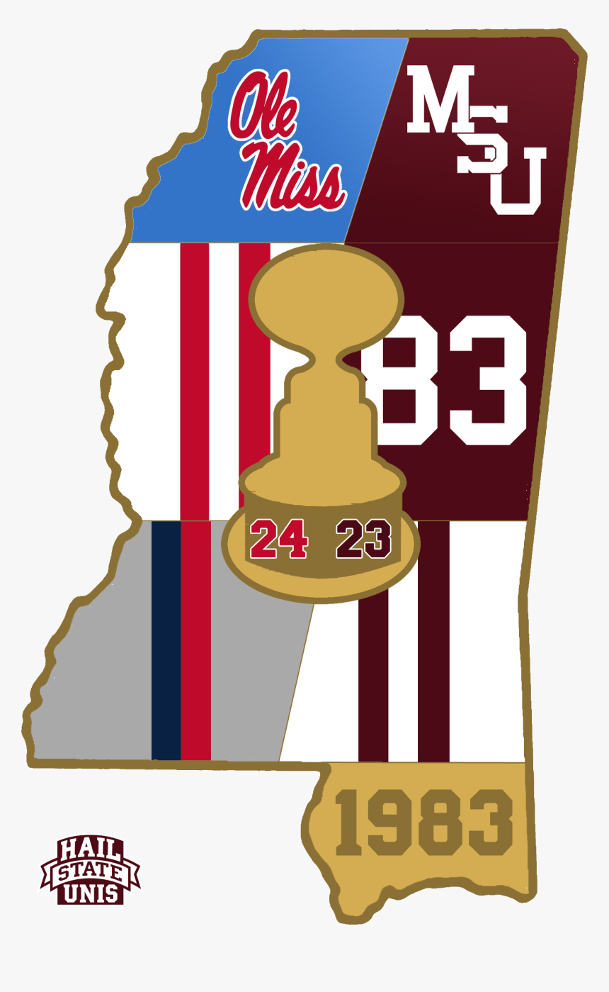 Helmet Clipart Ole Miss - Egg Bowl Png 2018, Transparent Png, Free Download