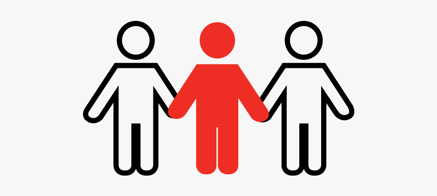 An Icon Of People Together Holding Hands - People Holding Hands Icon, HD Png Download, Free Download