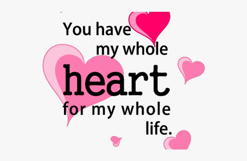 Love Quotes Cliparts - Heart, HD Png Download, Free Download