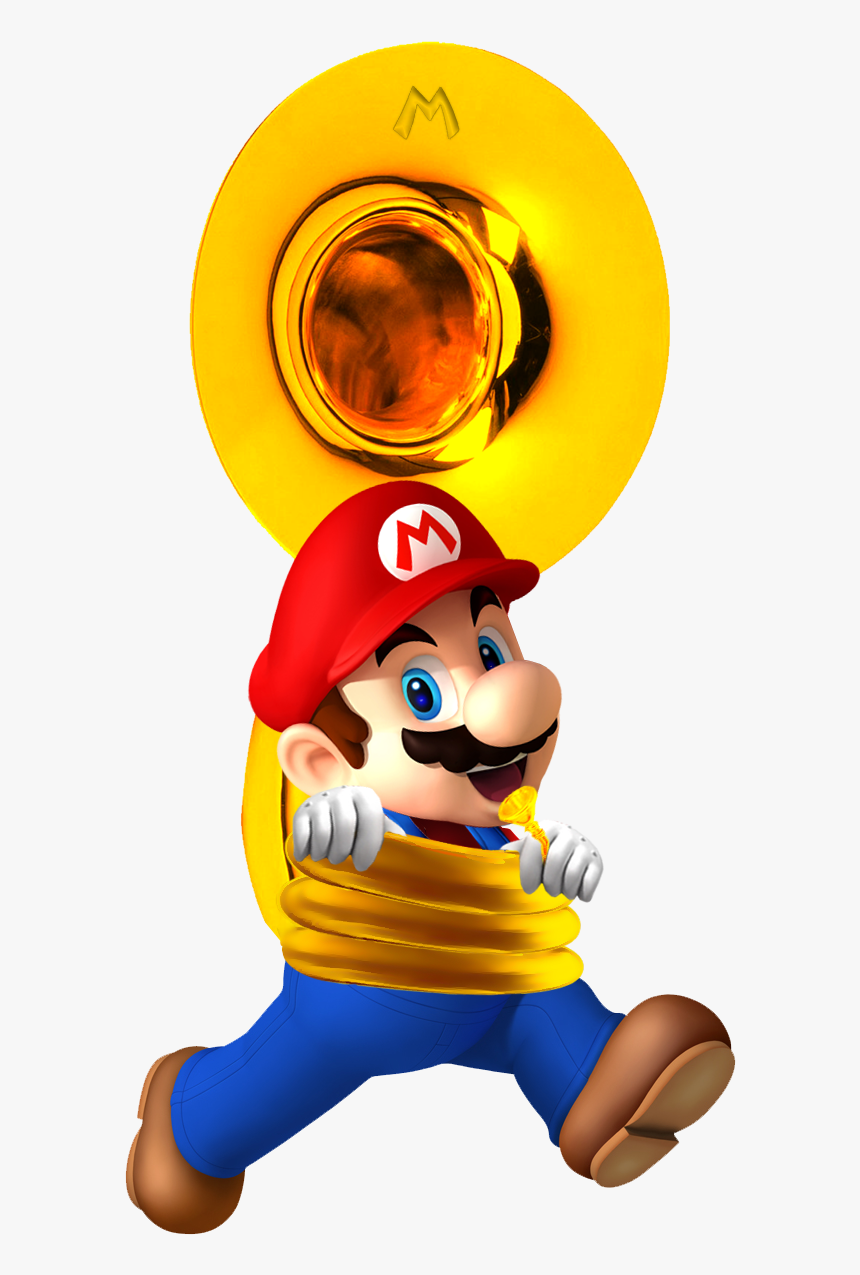 Transparent Sousaphone Clipart - Super Mario Bros Wii Png, Png Download, Free Download