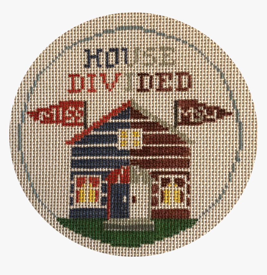 House Divided, Ole Miss/msu - Cross-stitch, HD Png Download, Free Download
