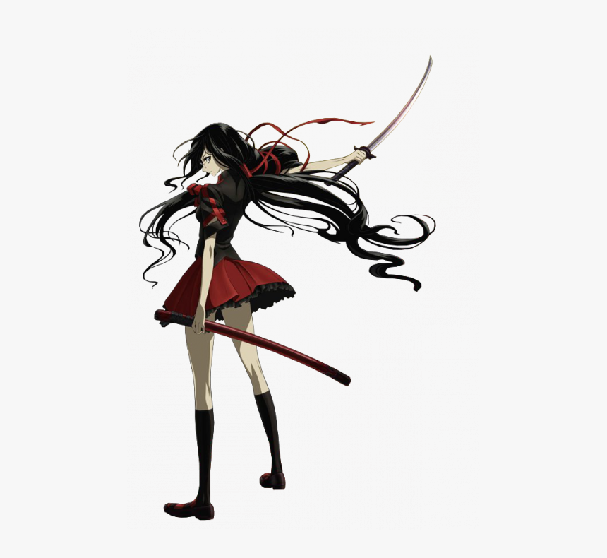 Picture - Saya Blood C Png, Transparent Png, Free Download