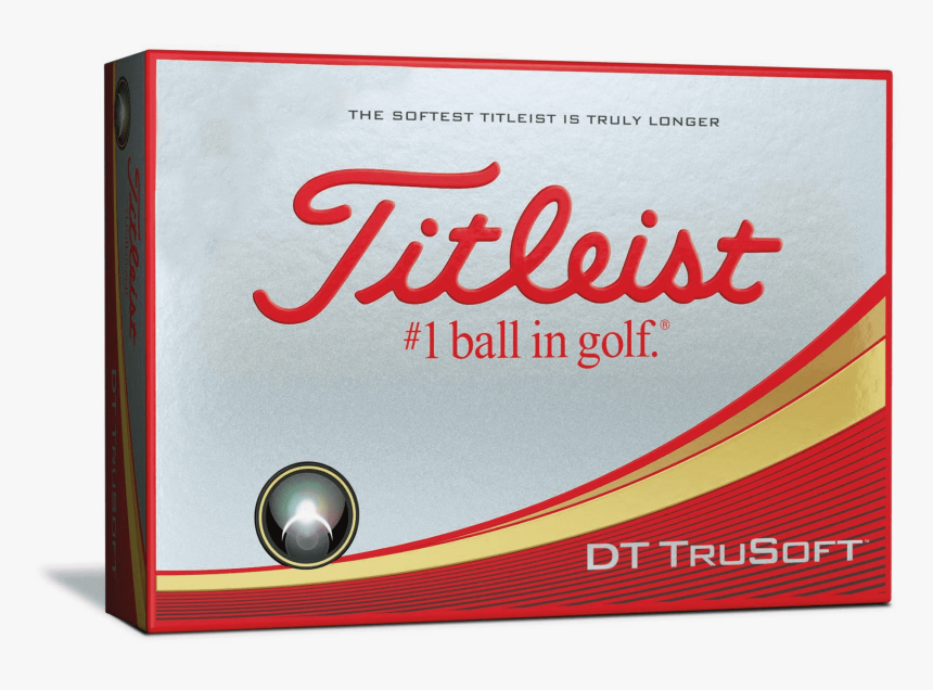 Titleist Dt Trusoft Golf Balls 2018, HD Png Download, Free Download