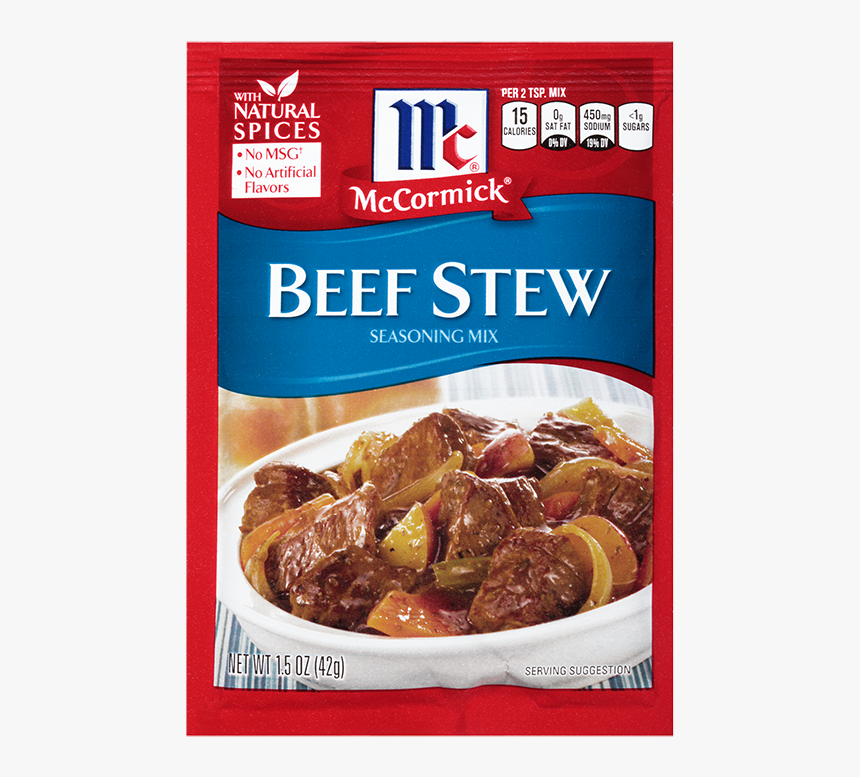 Mccormick® Beef Stew Seasoning Mix - Mccormick Beef Stew Seasoning, HD Png Download, Free Download