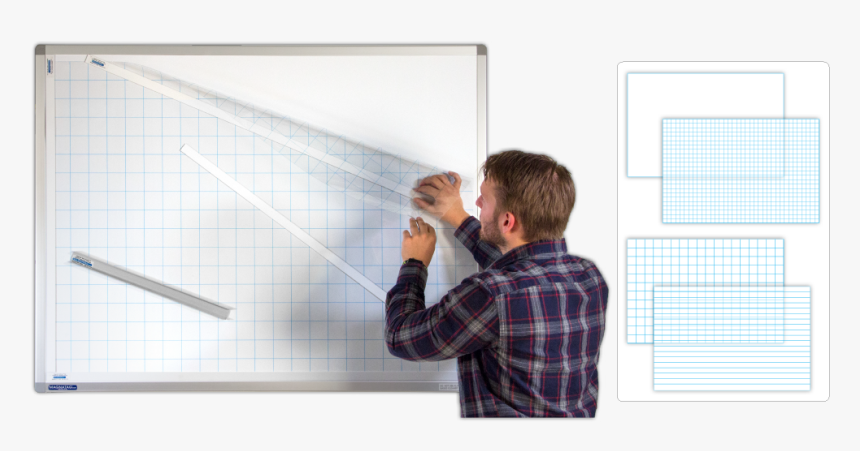 Whiteboard Grid Overlay, HD Png Download, Free Download