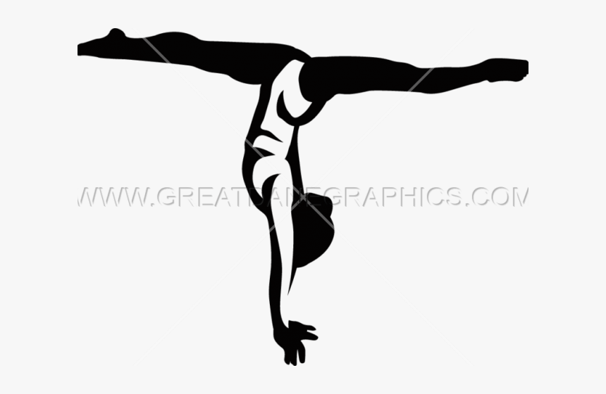 Gymnastics Silhouettes Transparent, HD Png Download, Free Download