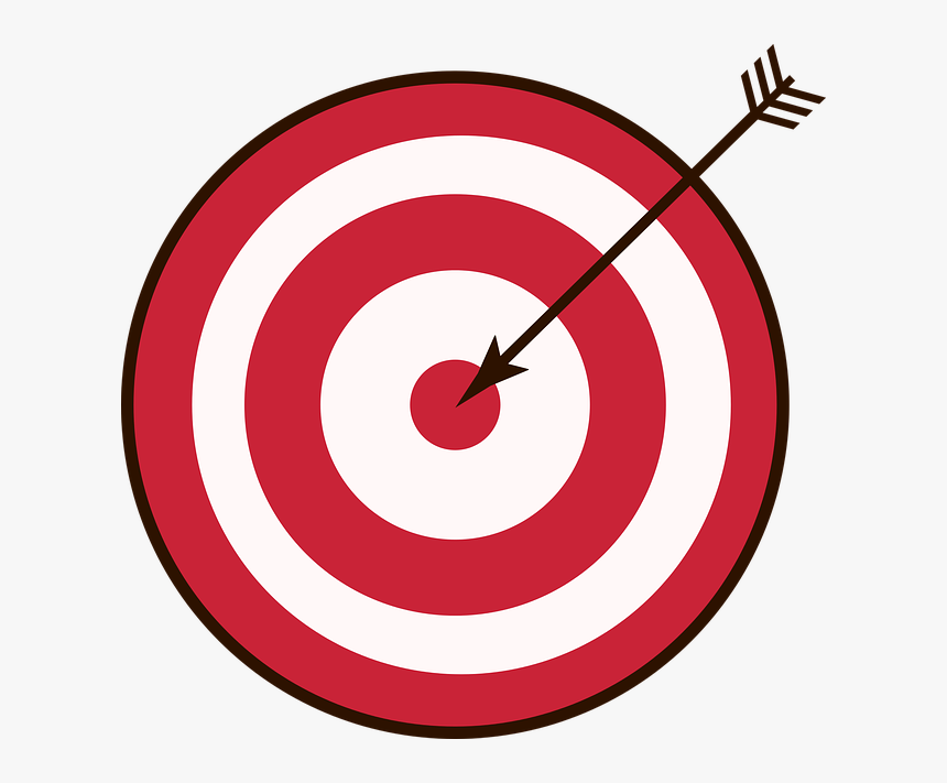 Target Bull Eye Archery Vector Graphic Pixabay - Middle Clipart, HD Png Download, Free Download