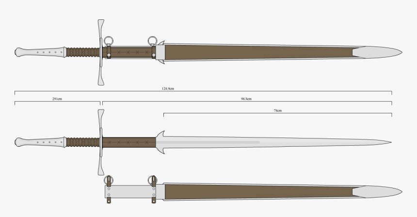 Transparent Longsword Png - Longsword Designs, Png Download, Free Download