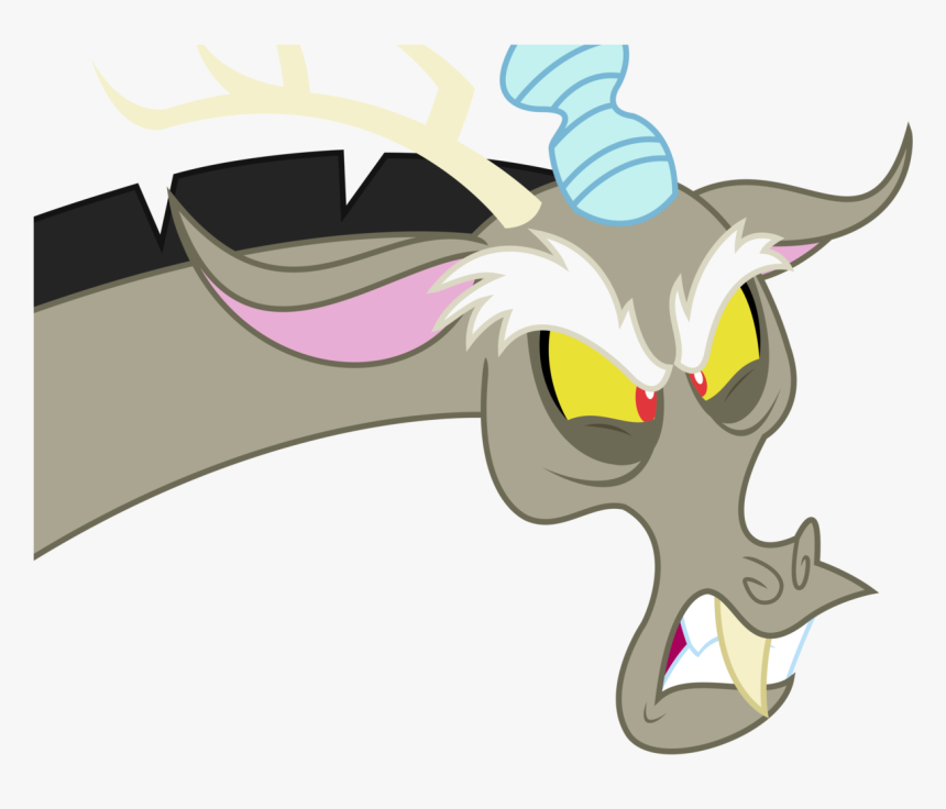 My Little Pony Discord Angry, HD Png Download, Free Download