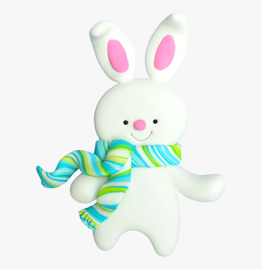 Snowman Rabbit Claus Christmas Santa Easter Bunny Clipart - Porcelana Fria Png, Transparent Png, Free Download