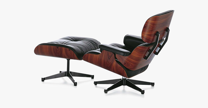 Eames Lounge Chair - Eames Lounge Chair Chocolate Leather, HD Png Download, Free Download