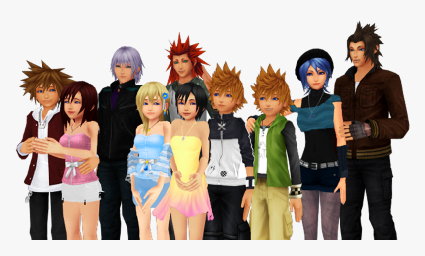 Kingdom Hearts Friends Are Power Together Forever - Kingdom Hearts All Together, HD Png Download, Free Download