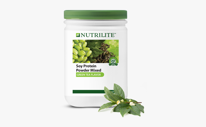 Nutrilite Soy Protein Drink Mix - Nutrilite Protein With Green Tea, HD Png Download, Free Download