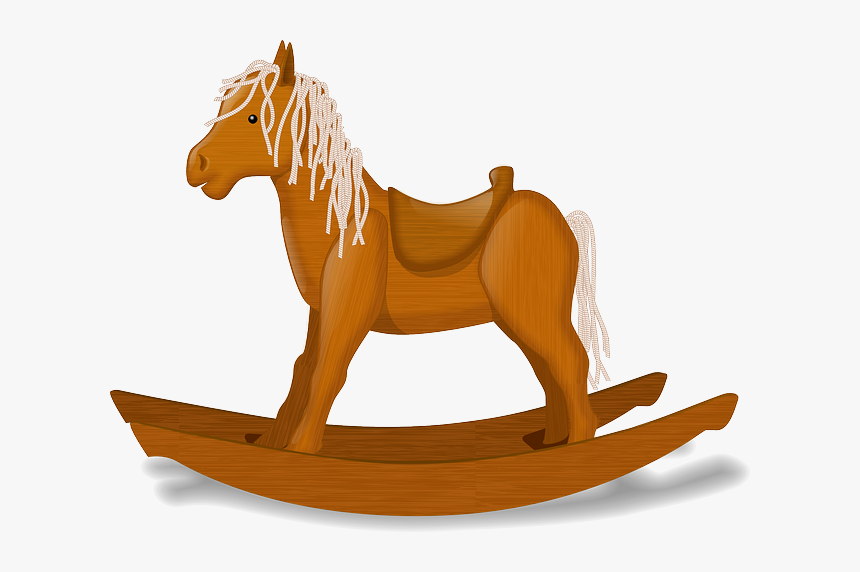 Rocking Horse, Rocker, Children, Play, Fun, Horse - Rocking Horse Clip Art, HD Png Download, Free Download