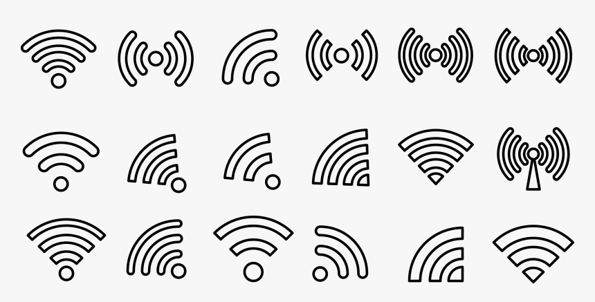 Wifi Symbol - Access Point Symbol Autocad, HD Png Download, Free Download