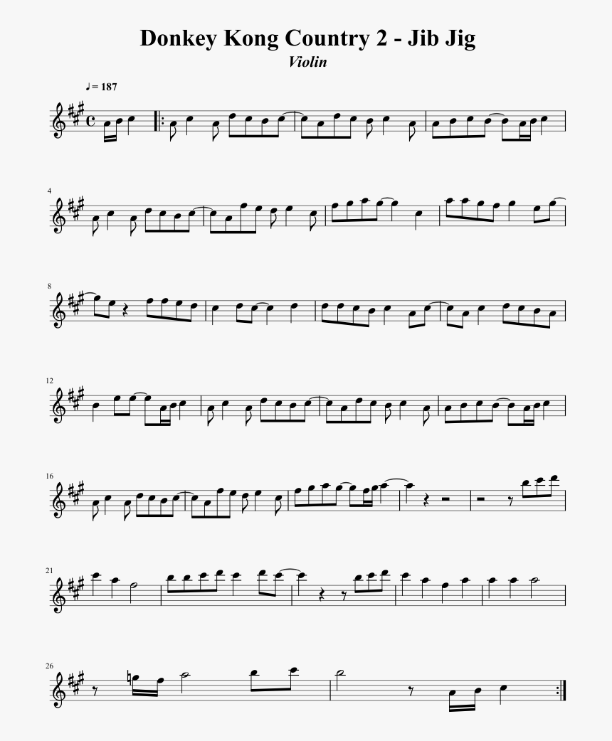 Can T Help Falling In Love Violin Sheet Music, HD Png Download, Free Download