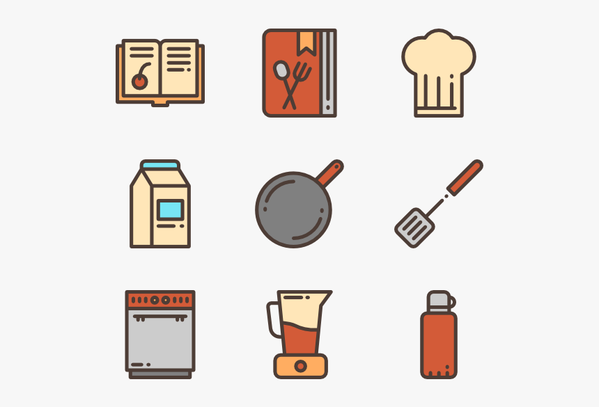 Kitchenwares Vector Png, Transparent Png, Free Download