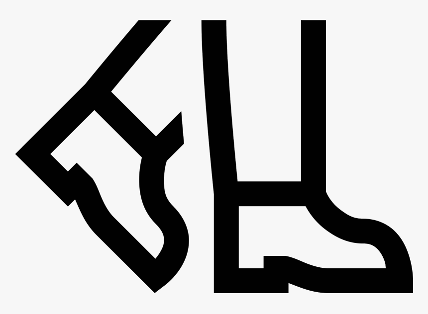 Piernas En Botas Icon, HD Png Download, Free Download