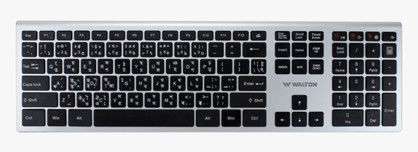 Satechi Aluminium Wired Keyboard, HD Png Download, Free Download