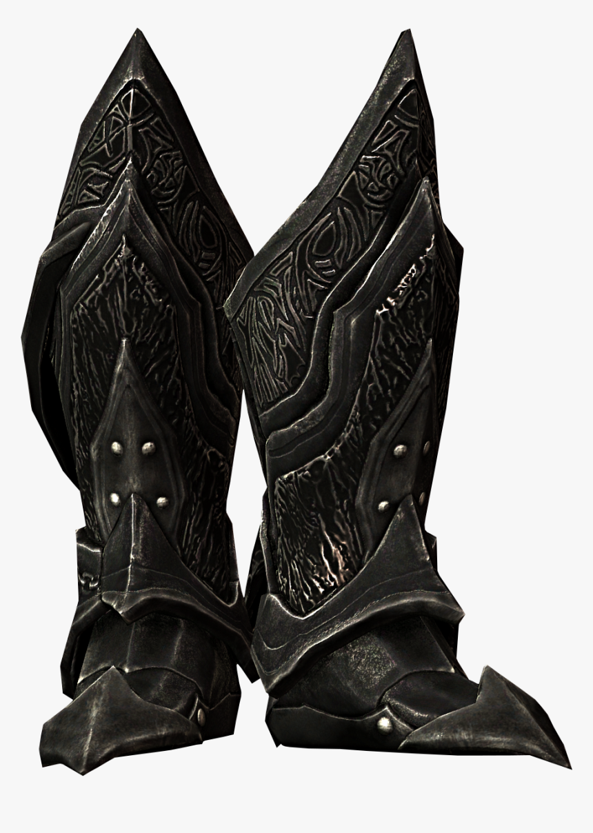 Elder Scrolls - Skyrim Daedric Armor Boots, HD Png Download, Free Download