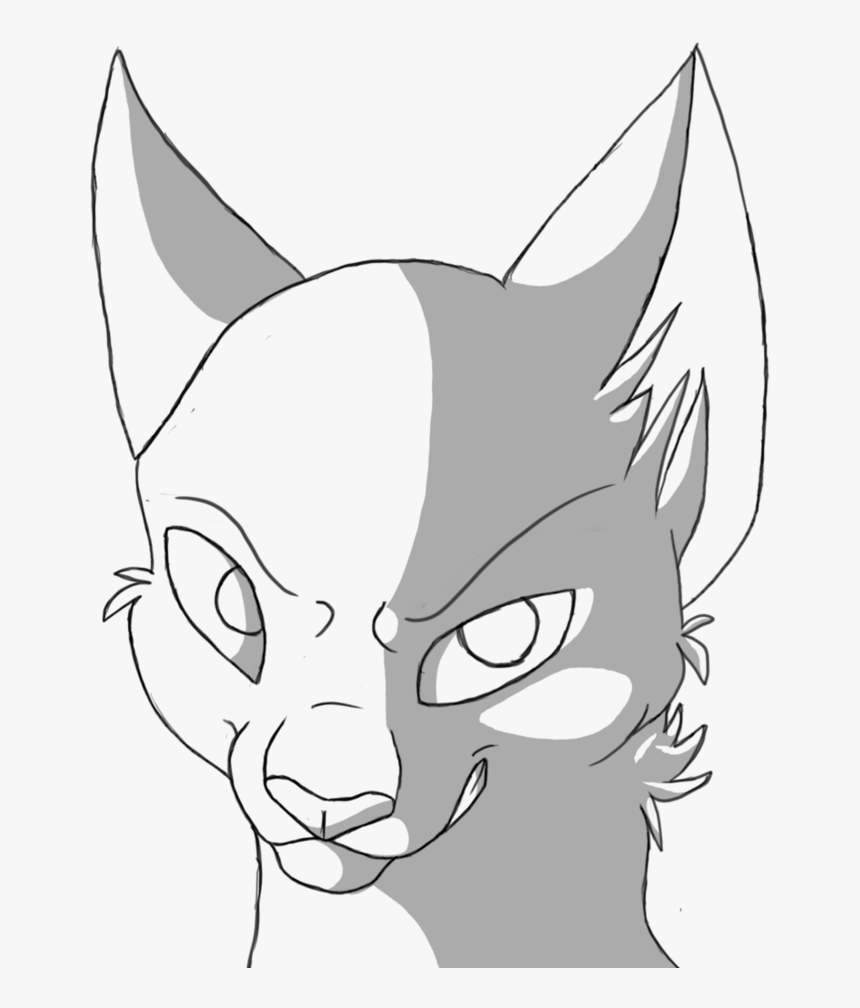 Warrior Cats Easy To Draw, HD Png Download, Free Download