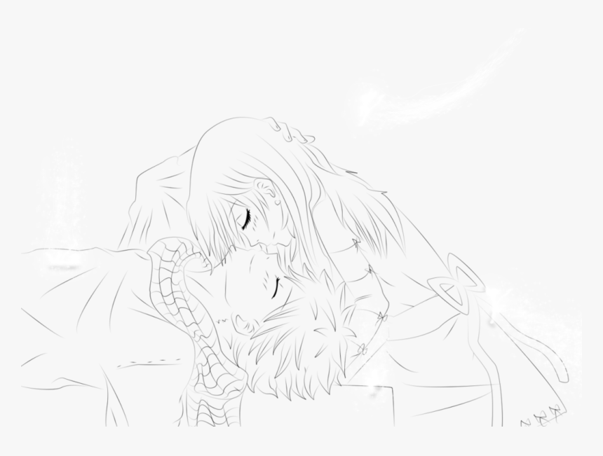 Anime Lineart Png - Line Art, Transparent Png, Free Download