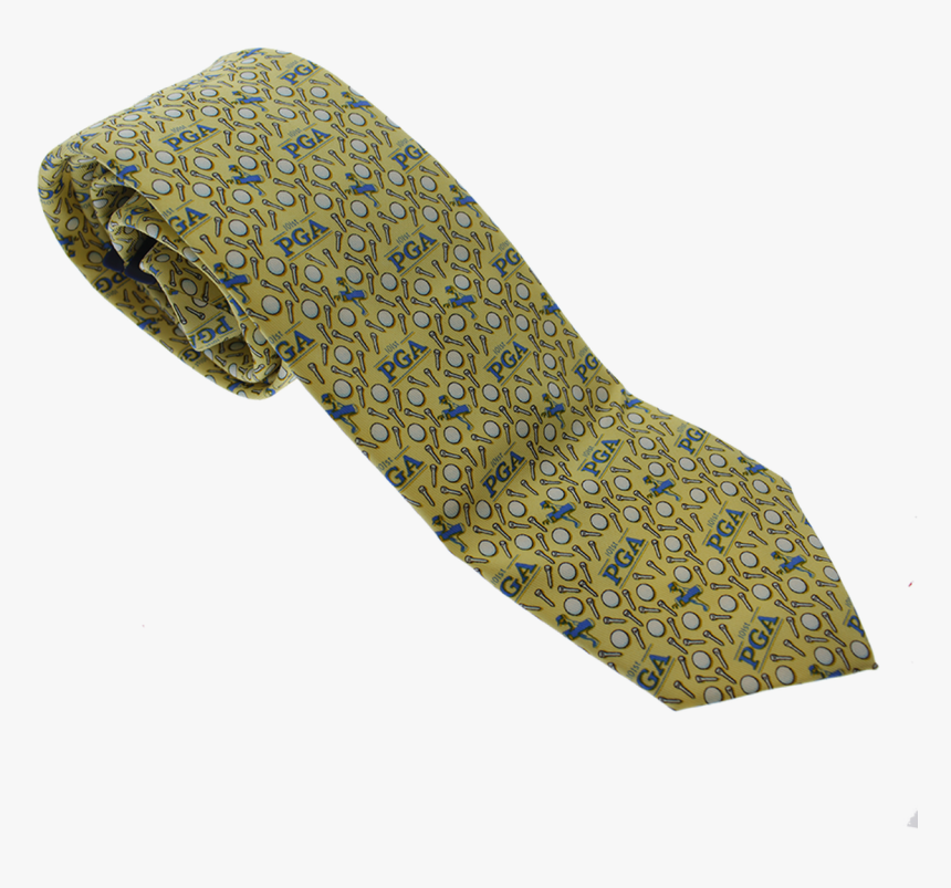 Vineyard Vines 101st Pga Yellow Golf Tie - Paisley, HD Png Download, Free Download