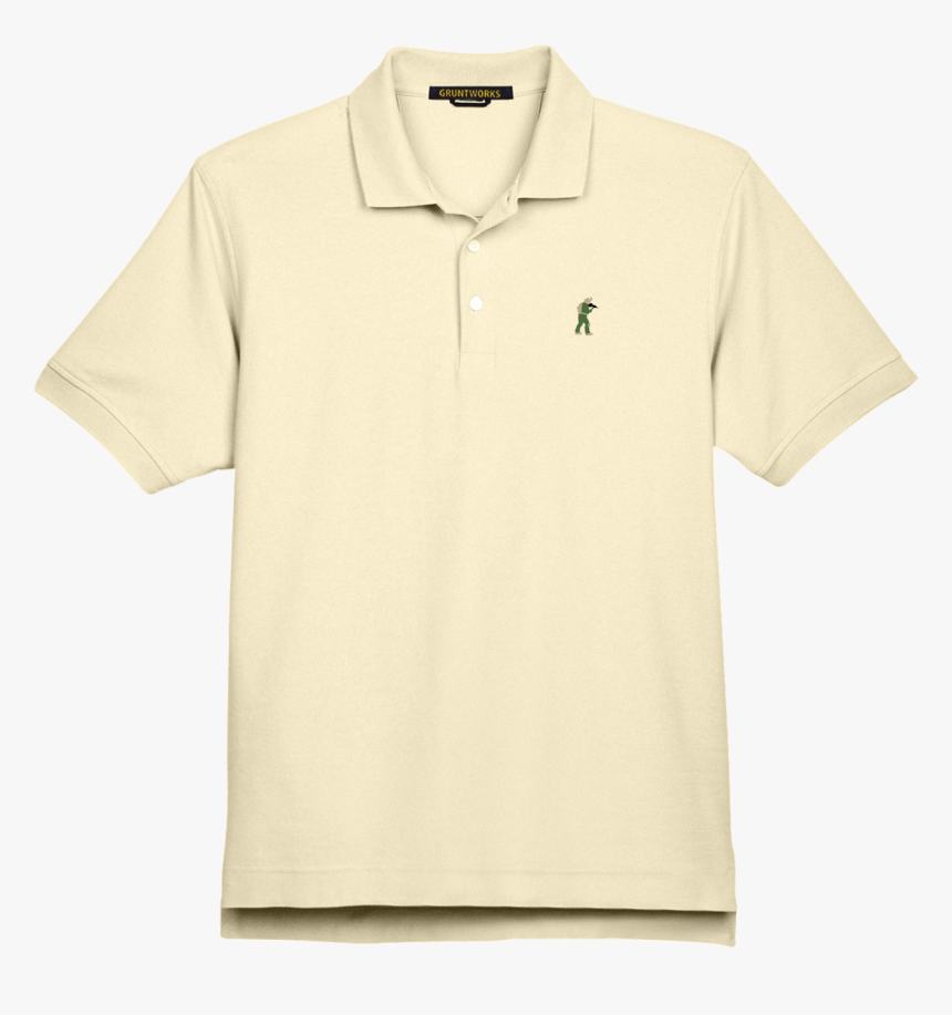 Yellow Polo T Shirt Cream Colour, HD Png Download, Free Download