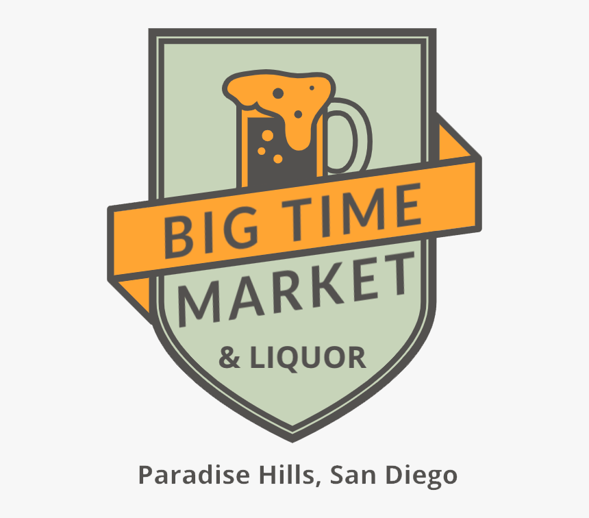 Big Time Market & Liquor - Sign, HD Png Download, Free Download