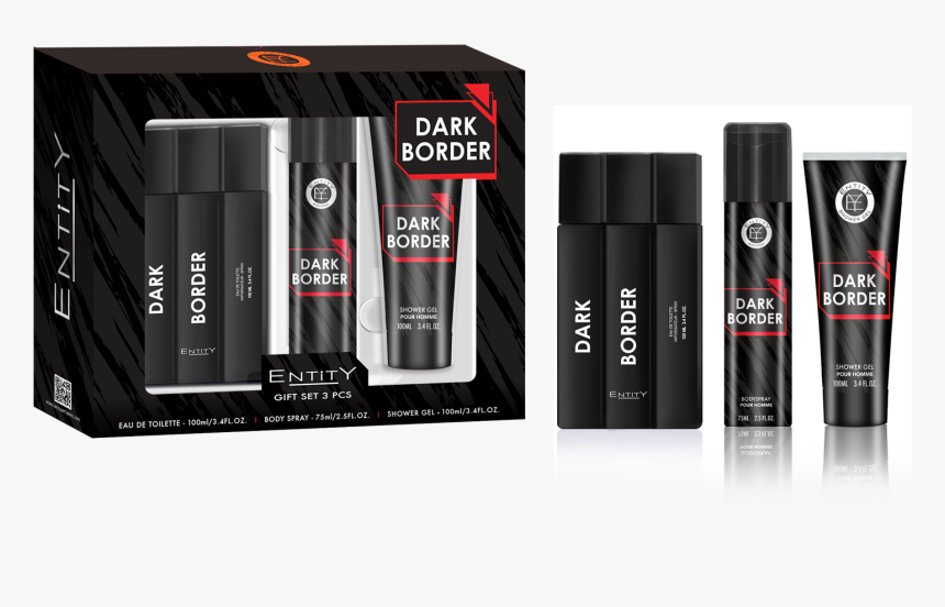 Dark Border Edt Deo Shower Gel - Cosmetics, HD Png Download, Free Download