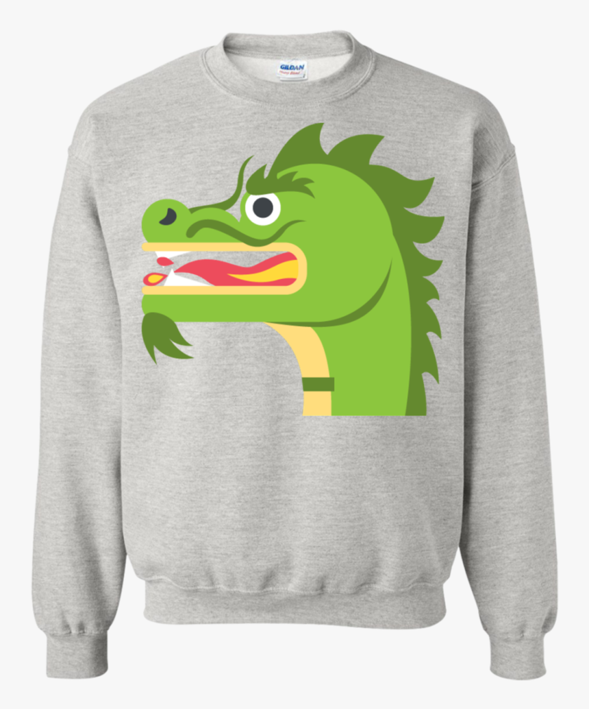 Dragon Face Emoji Sweatshirt - Ford Fiesta Christmas Sweater, HD Png Download, Free Download