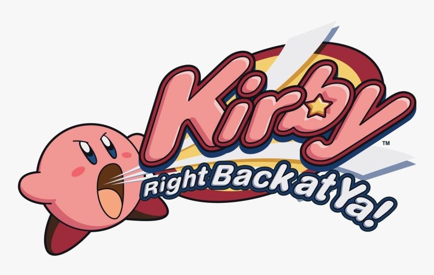 Transparent Unreal Engine 4 Logo Png - Kirby Right Back At Ya Logo, Png Download, Free Download