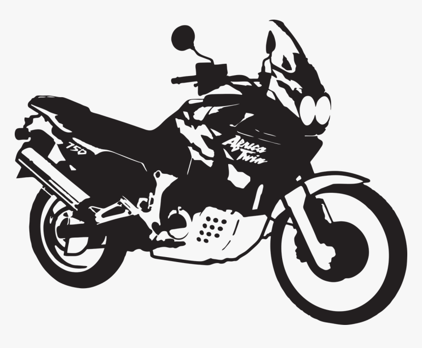 Bmw Motorcycle Clipart - Africa Twin 750, HD Png Download, Free Download
