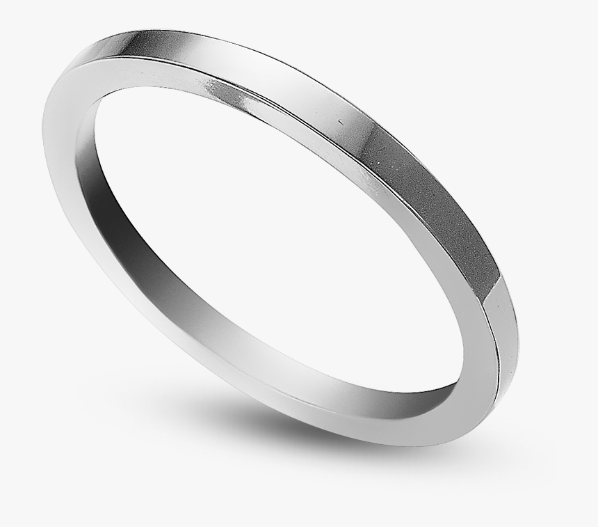 Standard View Of Wbc57 In White Metal - Bangle, HD Png Download, Free Download