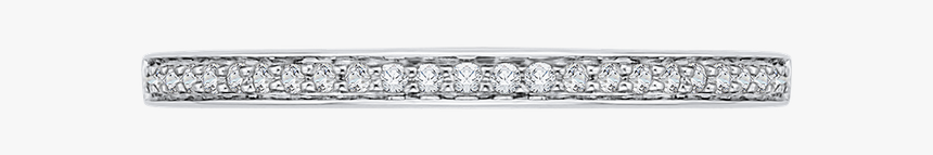 Promezza 14k White Gold Promezza Wedding Band - Platinum, HD Png Download, Free Download