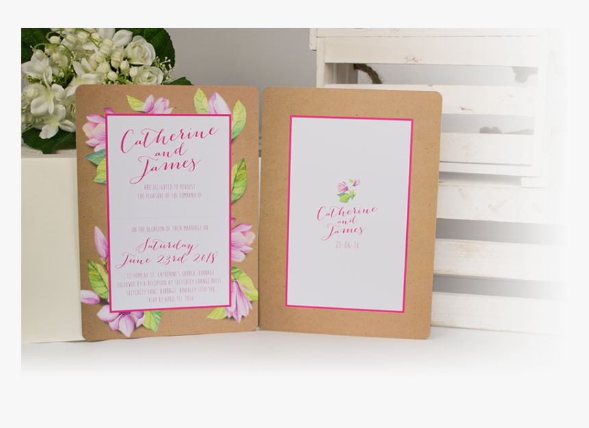 Rustic Floral Range - Greeting Card, HD Png Download, Free Download