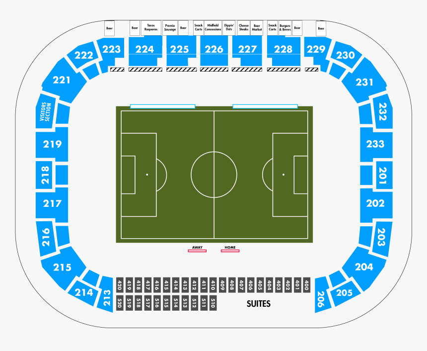 Olympique Lyonnais Stadium Plan, HD Png Download, Free Download