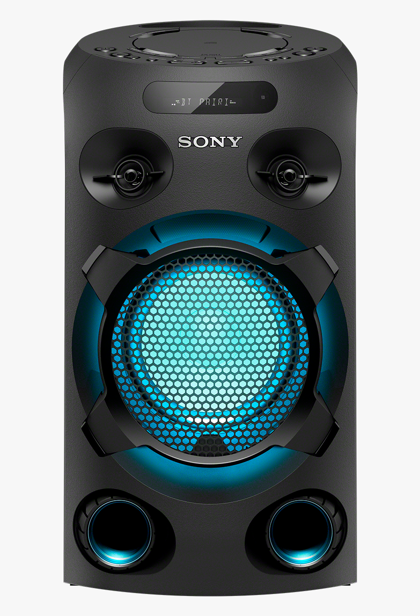 V02 High Power Audio System With Bluetooth Technology, - Sony Mhc V02, HD Png Download, Free Download