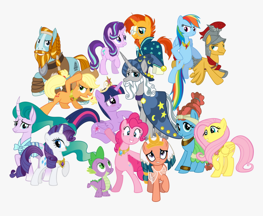 Spike And Sunburst Png Vector Transparent Stock - Pony Friendship Is Magic Rarity, Png Download, Free Download