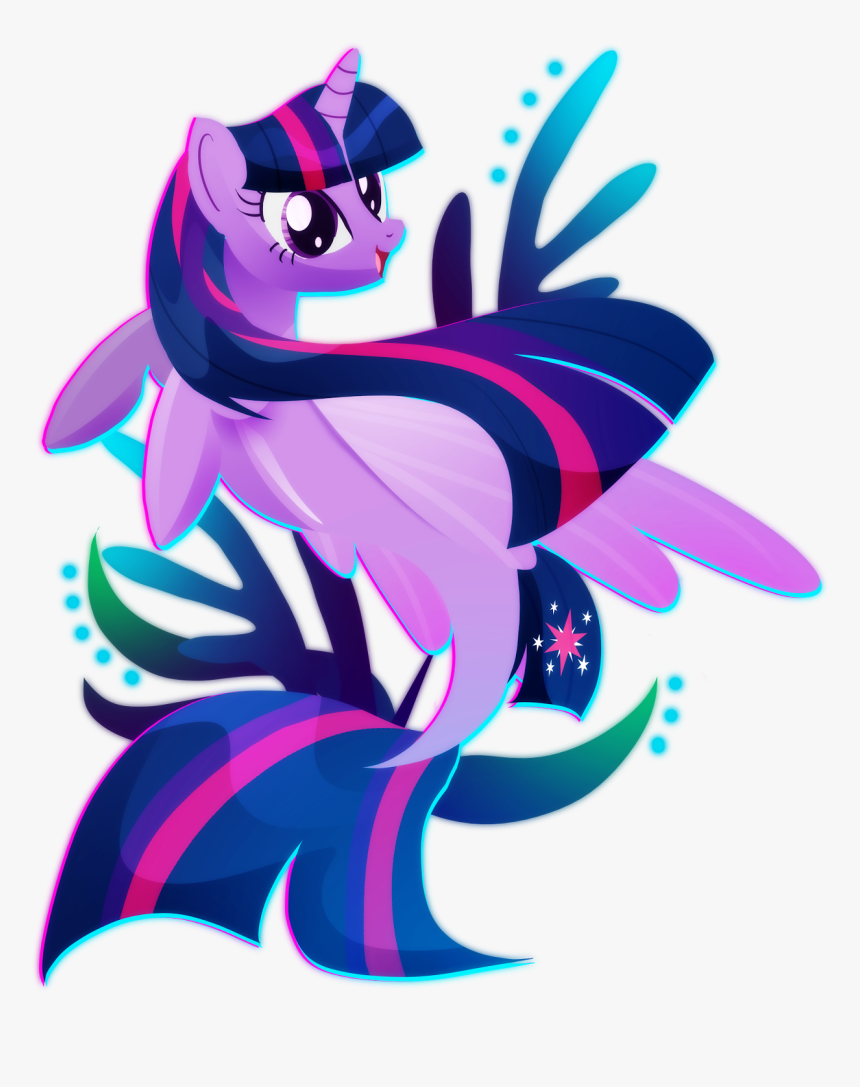 Twilight Sparkle Seapony - Sea Pony Twilight Sparkle, HD Png Download, Free Download