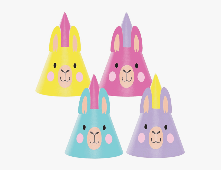 No Drama Llama Party Hats - Καπελακια Παρτυ Λαμα, HD Png Download, Free Download