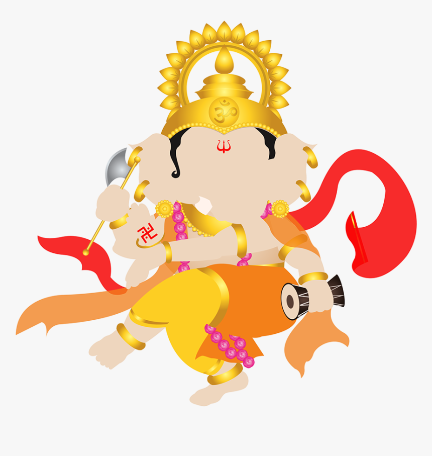 Vector Hd Ganesha - Illustration, HD Png Download, Free Download