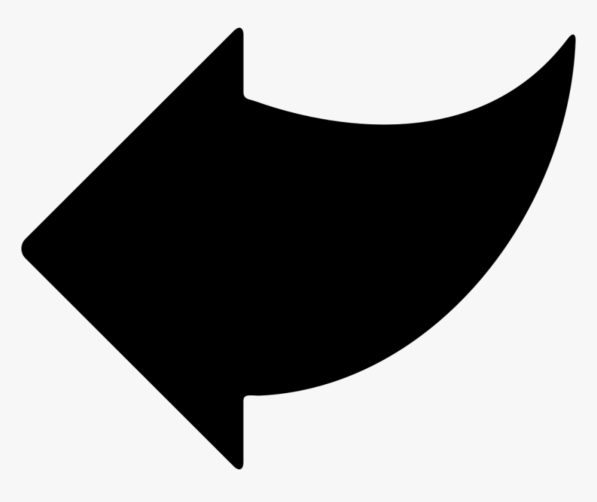 Left Arrow Black Shape - Black Left Arrow, HD Png Download, Free Download