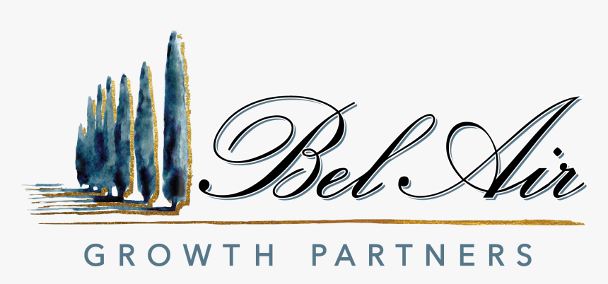 Bel Air Growth Partners Logo Full Color - Calligraphy, HD Png Download, Free Download